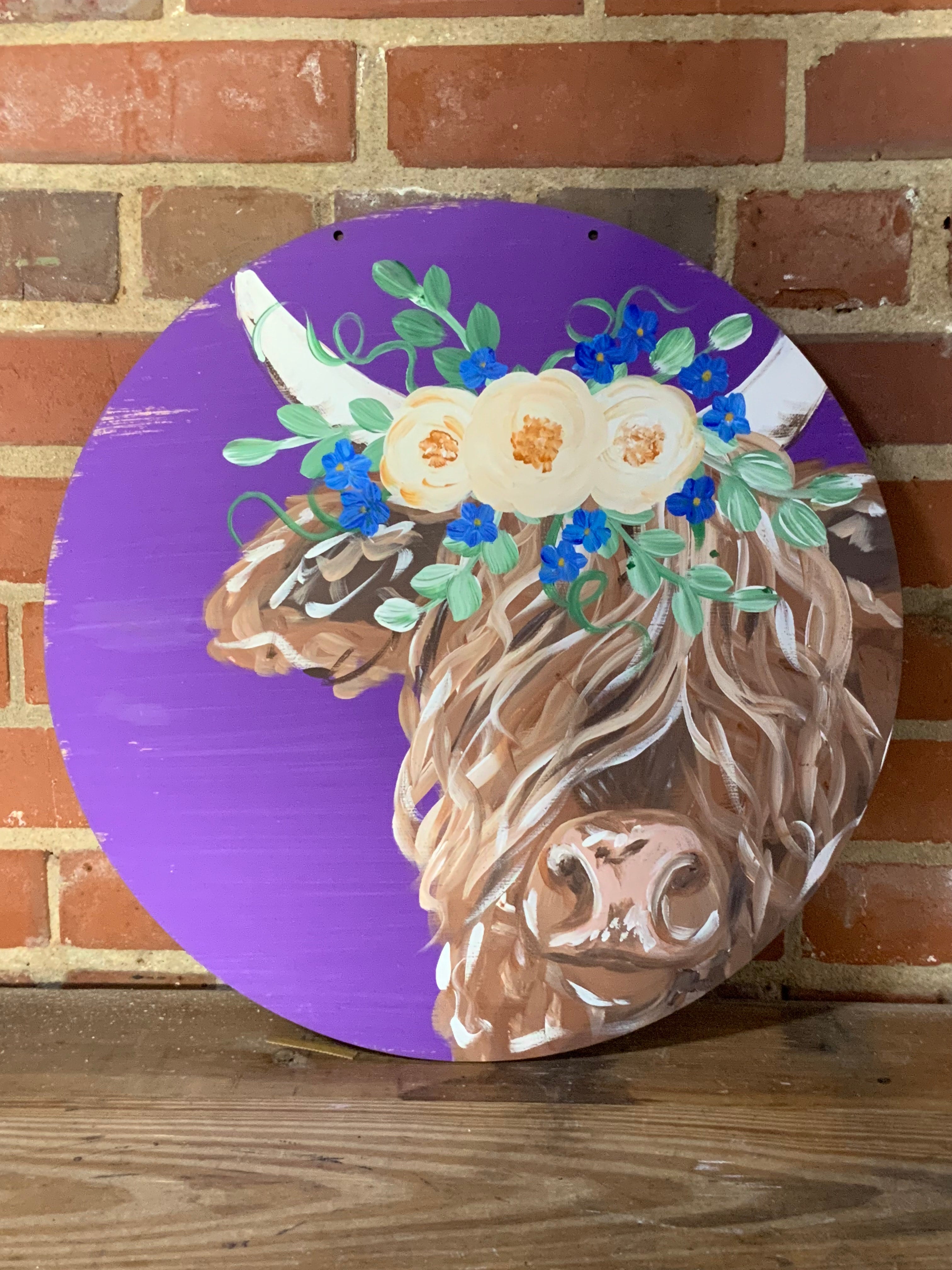 highland-cow-door-hanger-hippy-cricket-designs